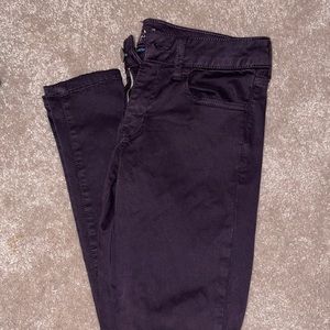 Deep Purple American Eagle Jeans